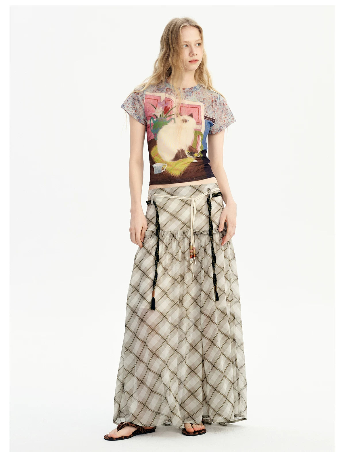 Gallery Cat Dreamscape Mesh Tee