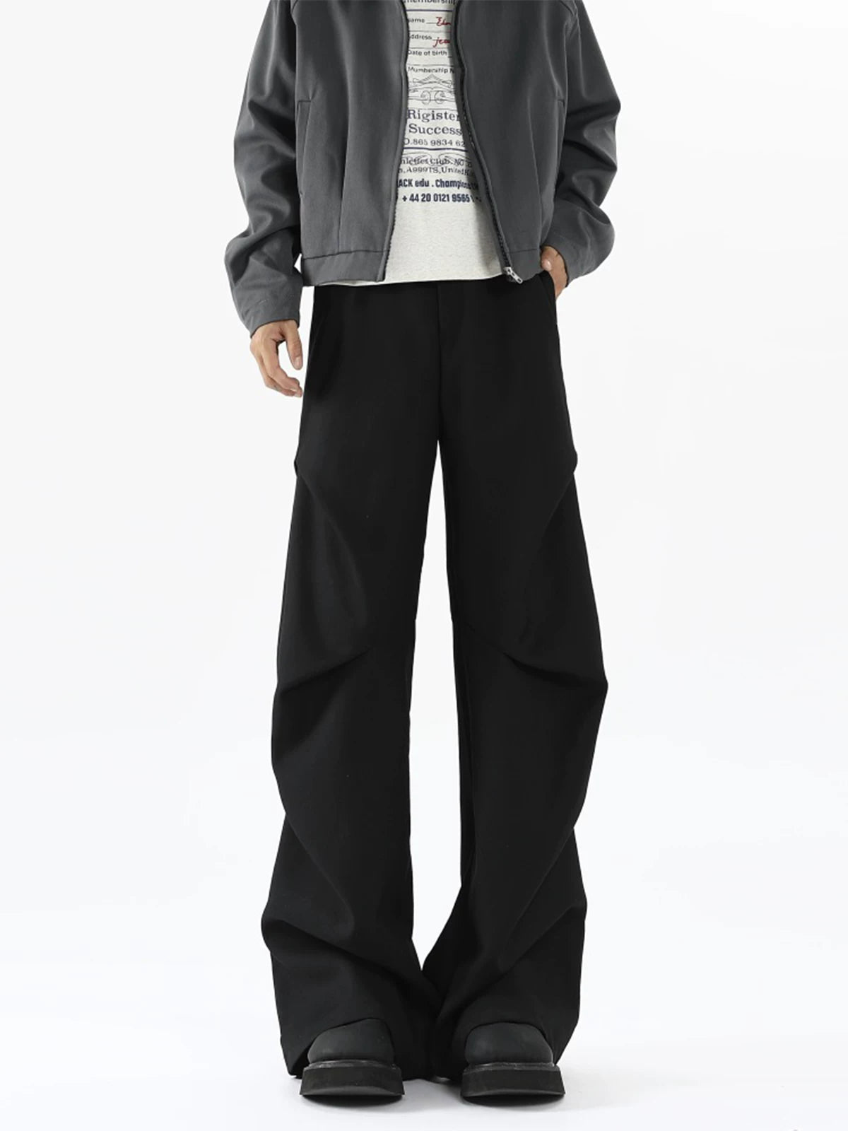 Obsidian Fold Super Balloon Trousers