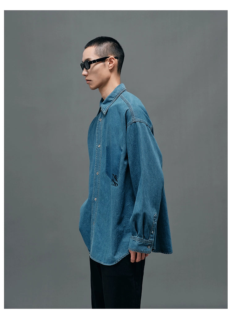 Washed Denim Shirt