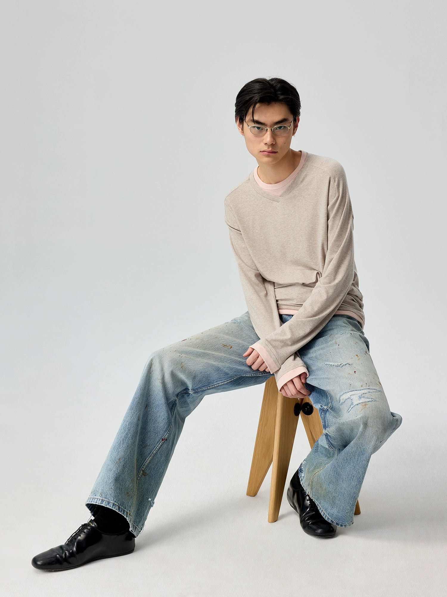 Edge Layered Long Sleeve