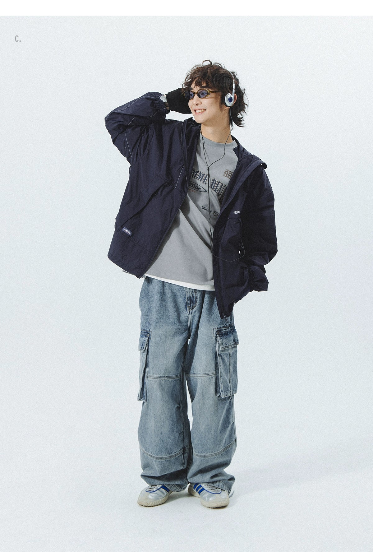 UV-Protective Hooded Windbreaker