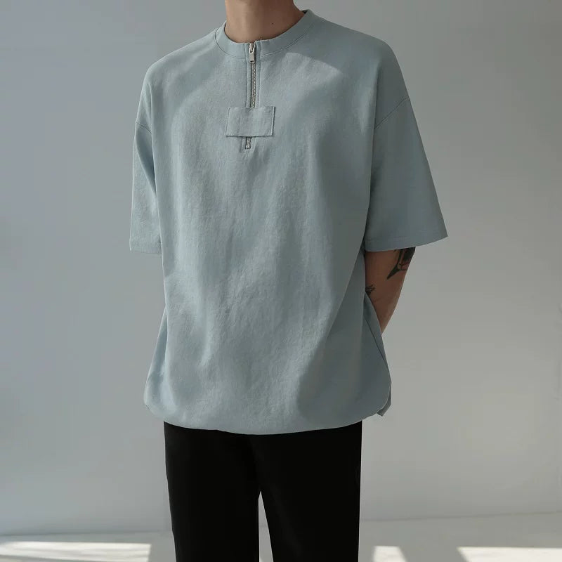 Polar Zipfront Minimal Tee