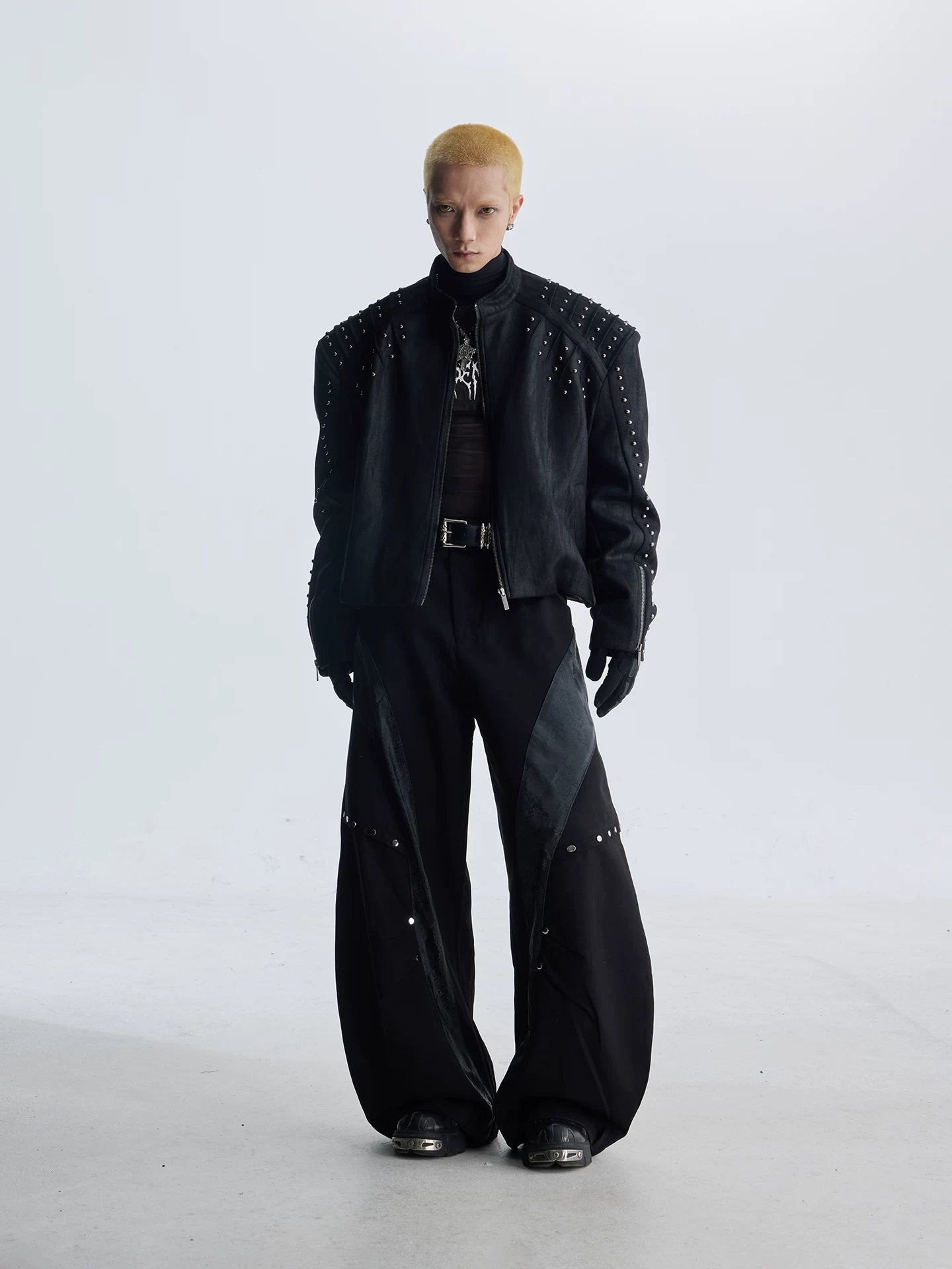 Rampart Studded Moto Jacket