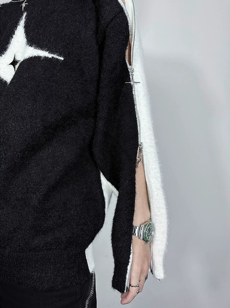 Nova Rift Asym Zip-Star Sweater