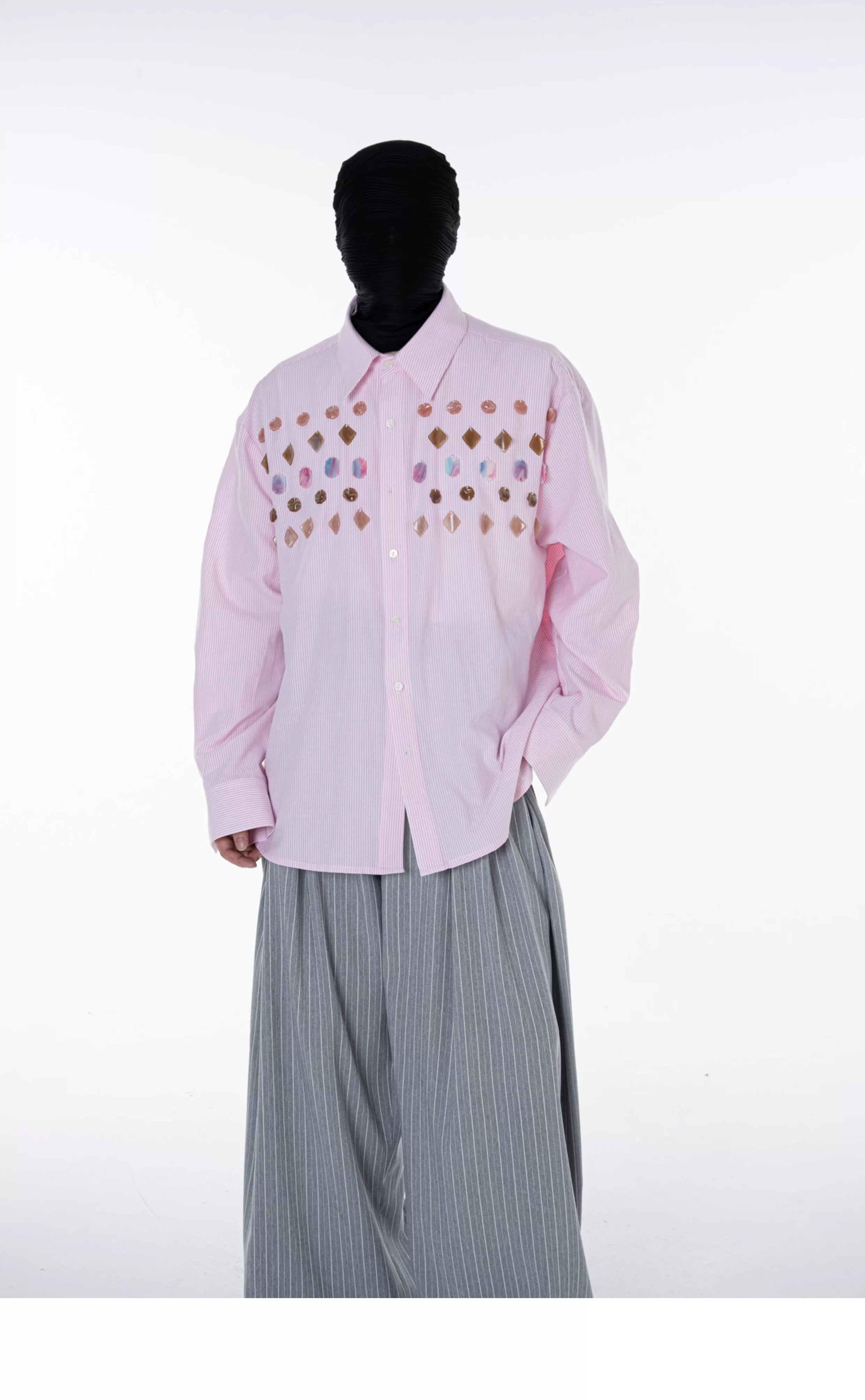 Candy Prism Gem-Stripe Shirt