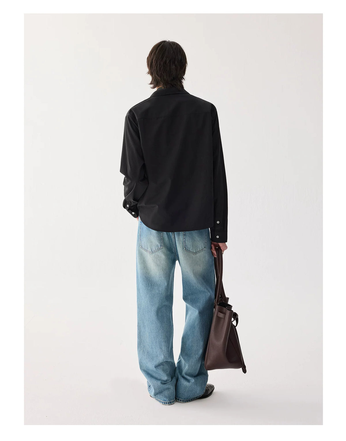 Caspian Minimal Long-Sleeve Shirt