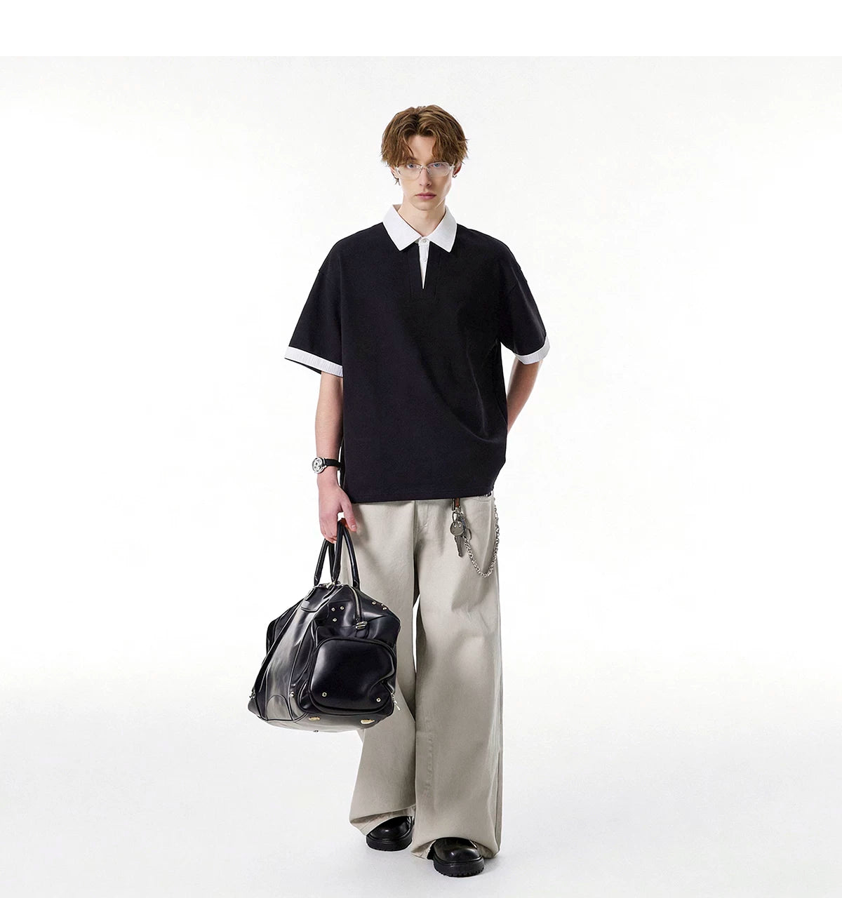 Collarblend Jersey Polo Tee