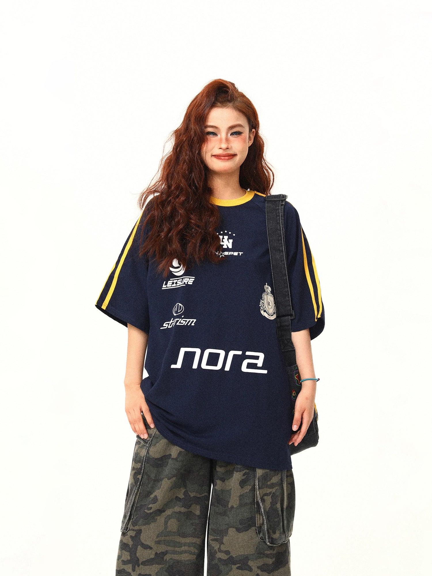 Navy Star Sporty Graphic Tee