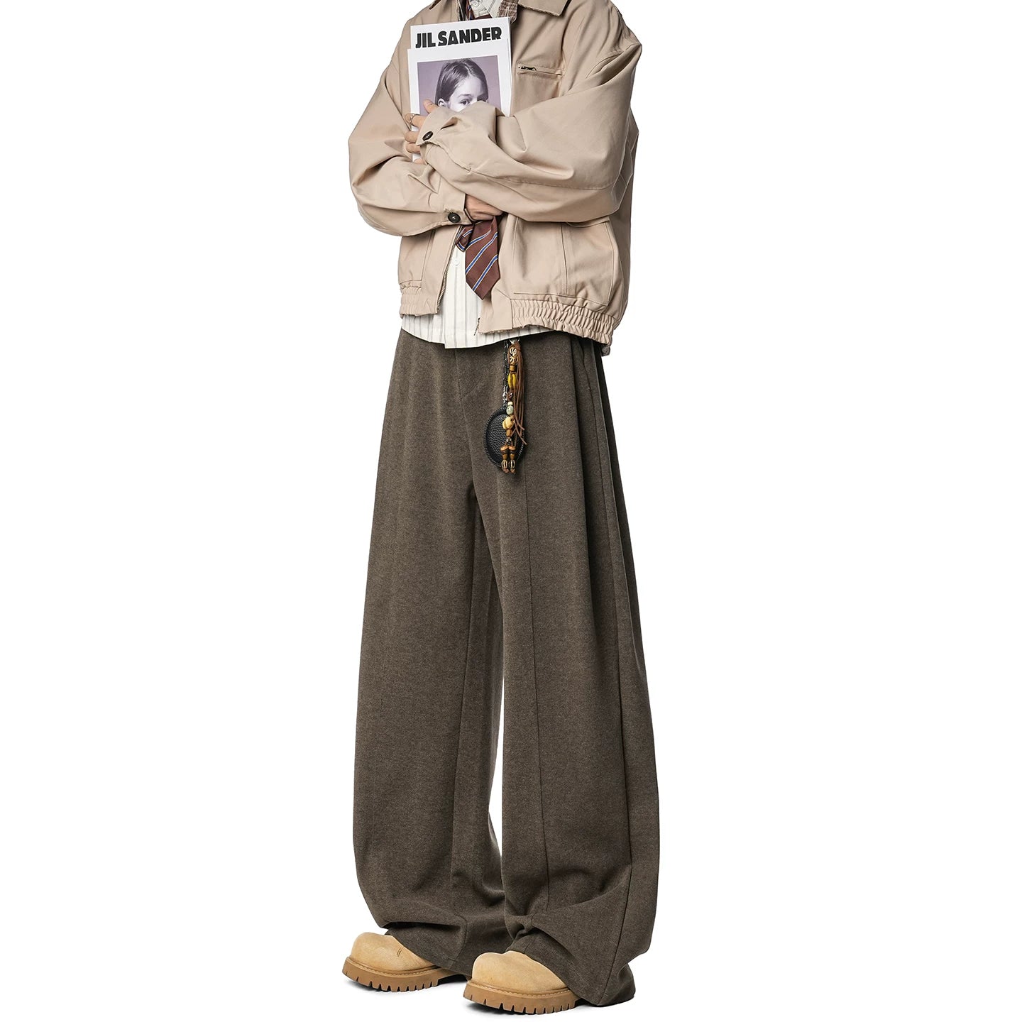 Cafe Scholar Woolwide Trousers