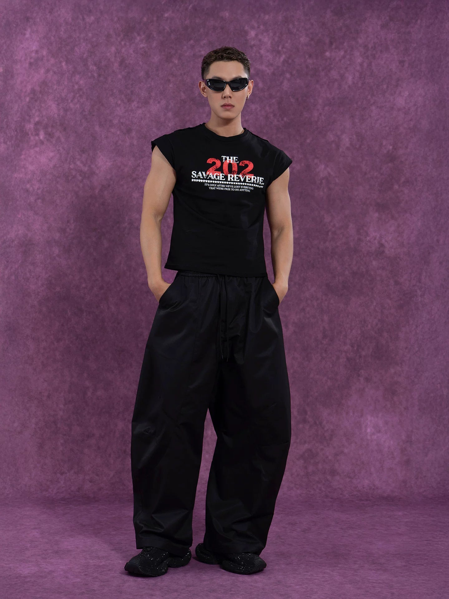 202 Savage Reverie Cutoff Tee