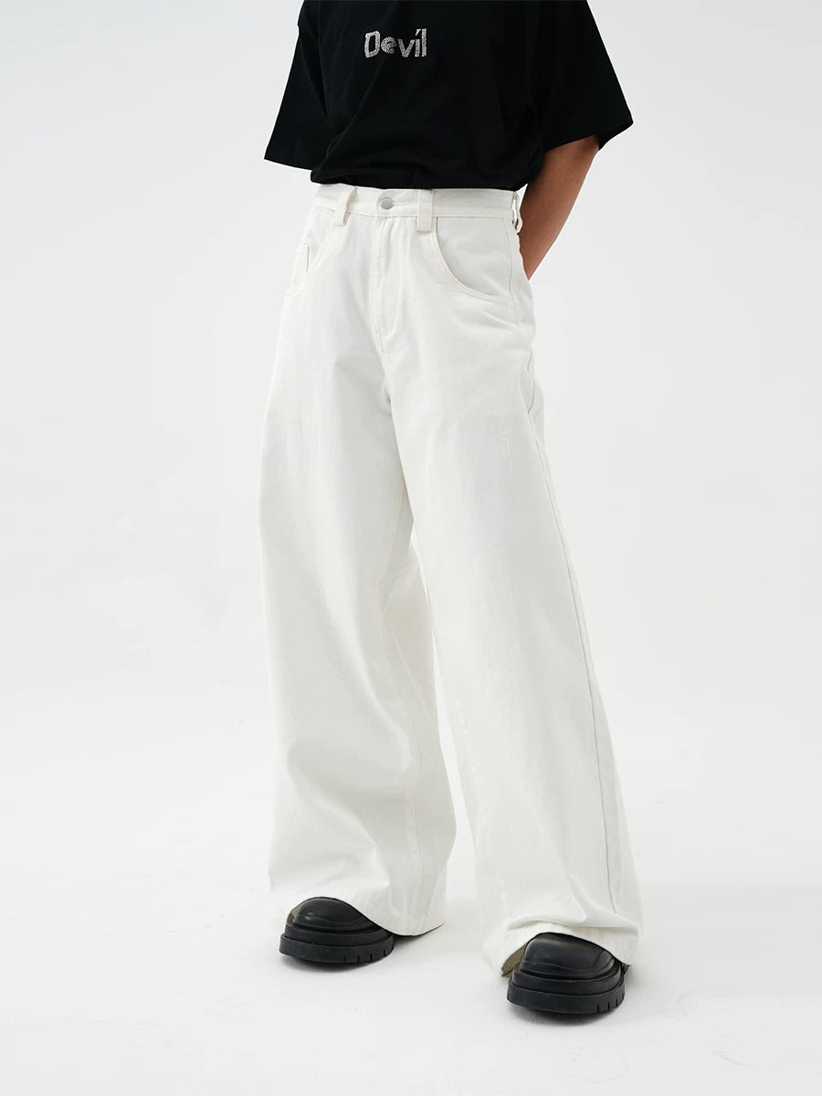 Monolith Ultra Wide-Leg Denim Pants