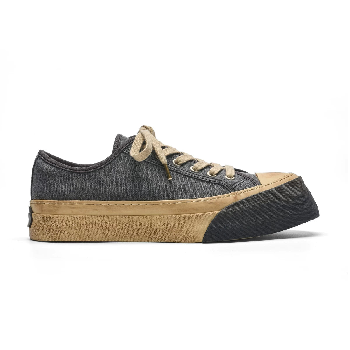 Retro Canvas Platform Sneakers