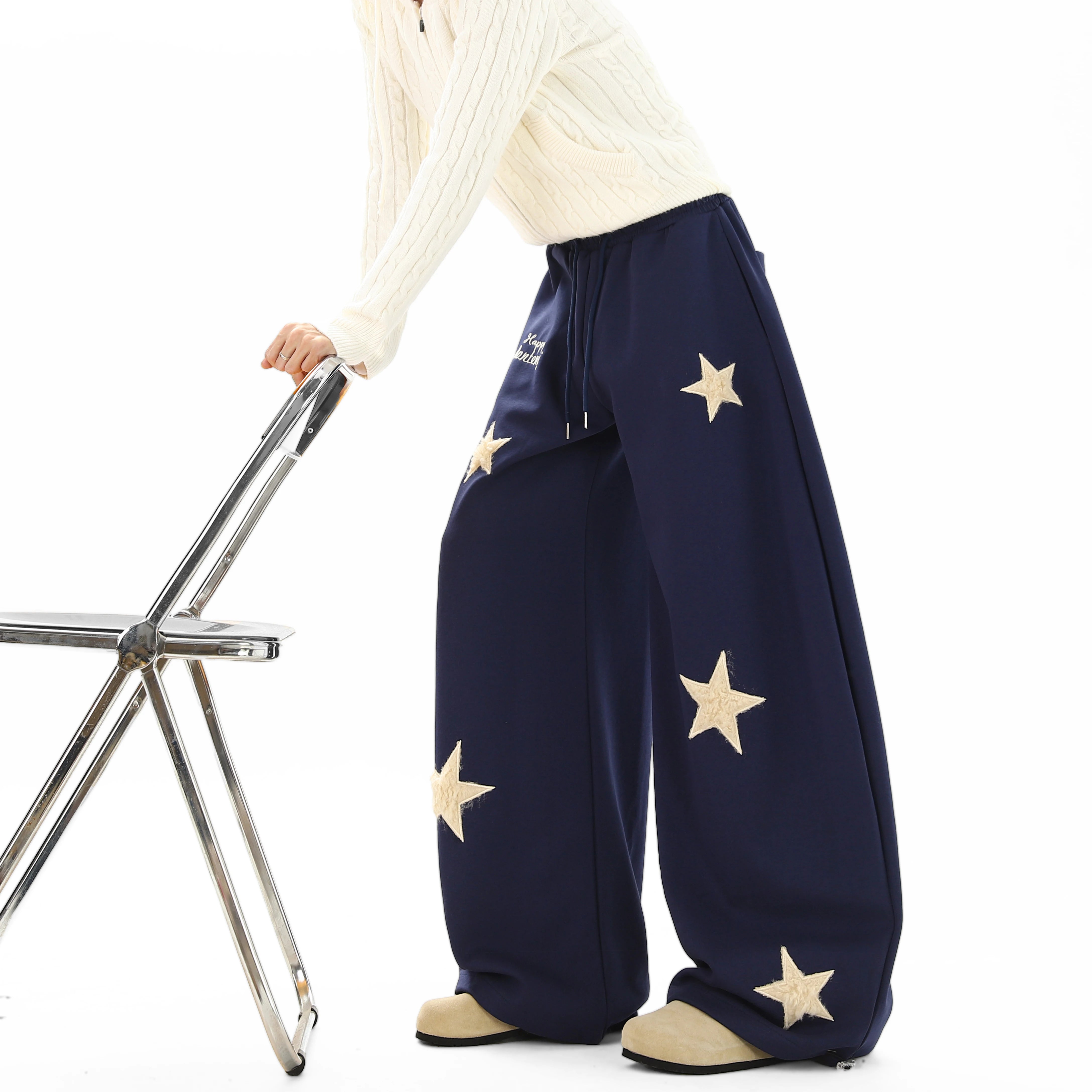 Starlit Dream Ultra‑Wide Sweatpants