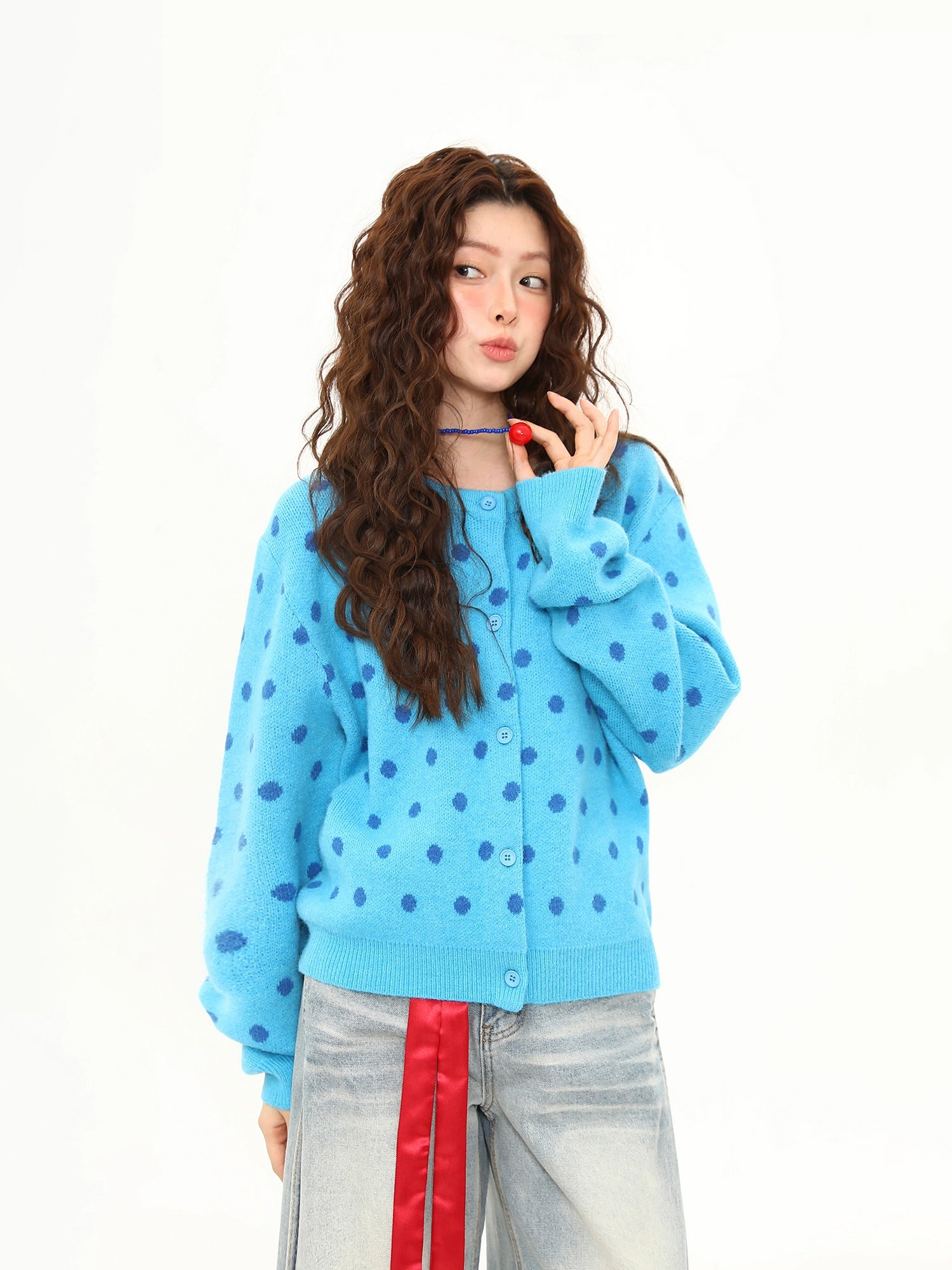 Bubble Pop Dot Cardigan