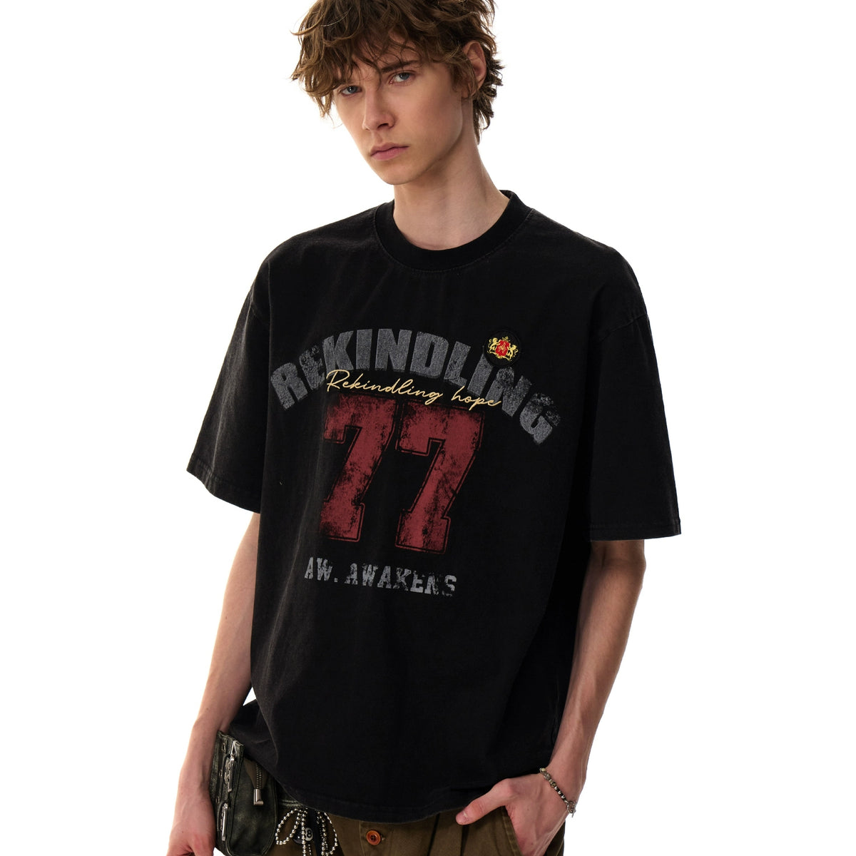 Rekindling Hope Seventy Seven Tee by Mr Nearly | Chiclara