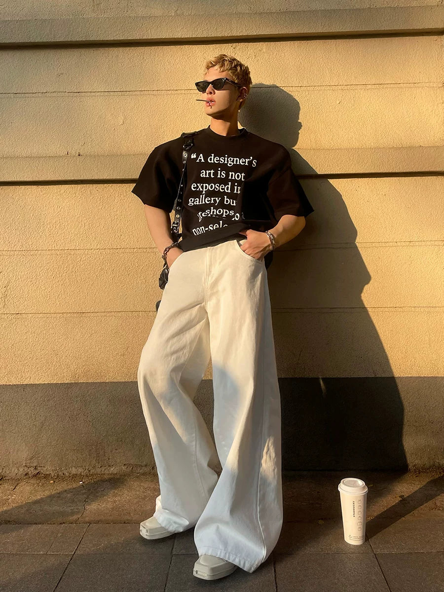 Sundial Canvas Wide-Leg Trousers