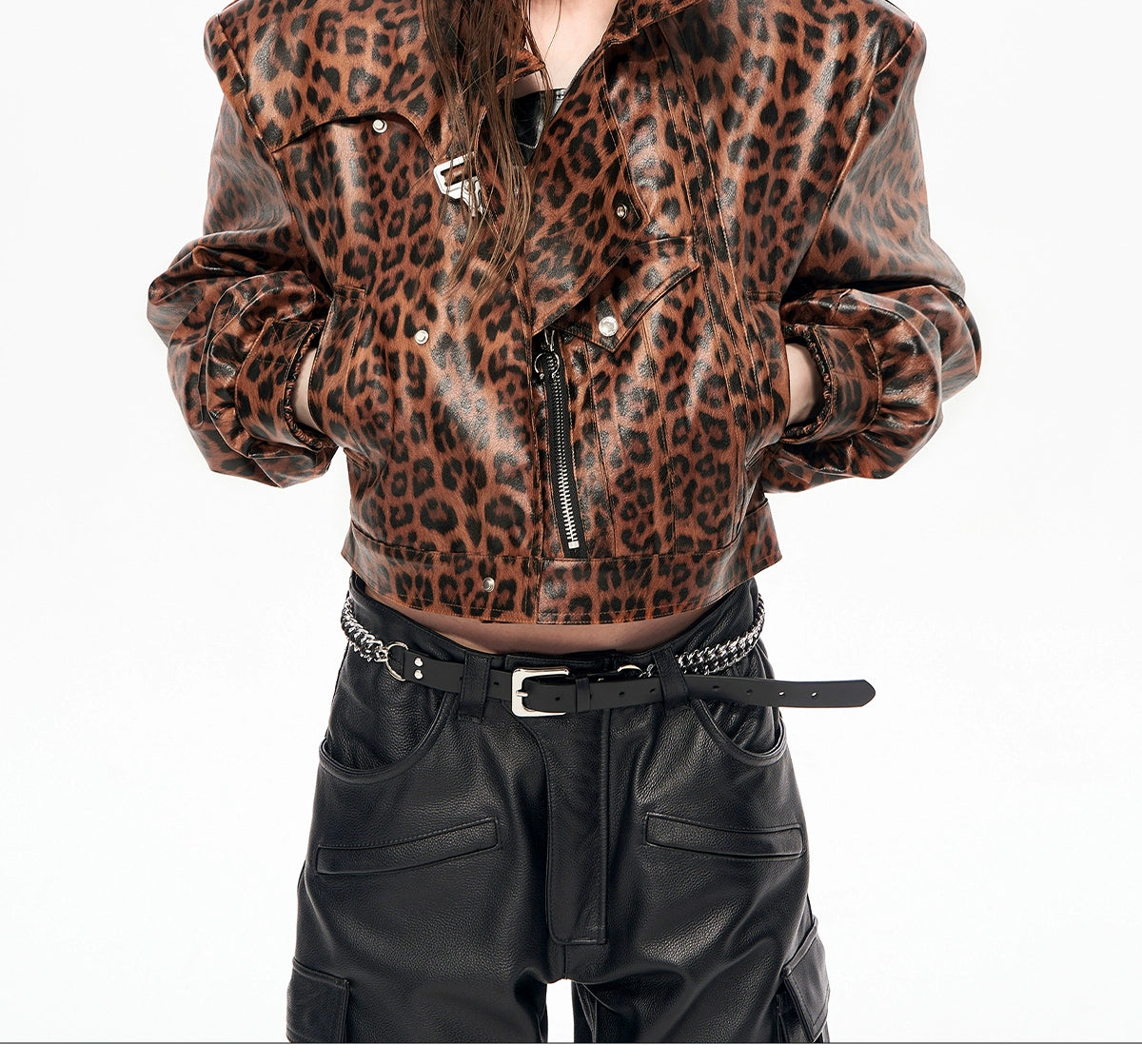 Keylock Rebel Moto Leather Jacket