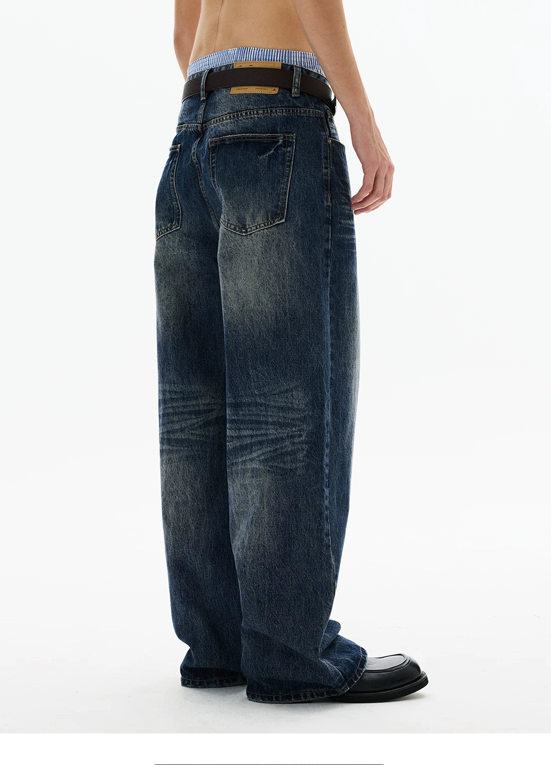 Drift Wash Wide Jeans