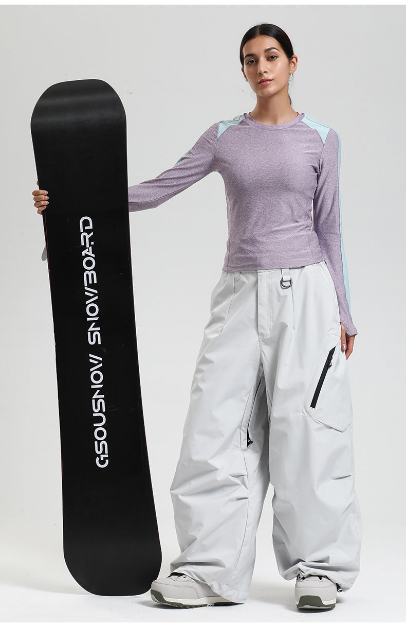 DriftDrop Wide-Leg Snow Pants