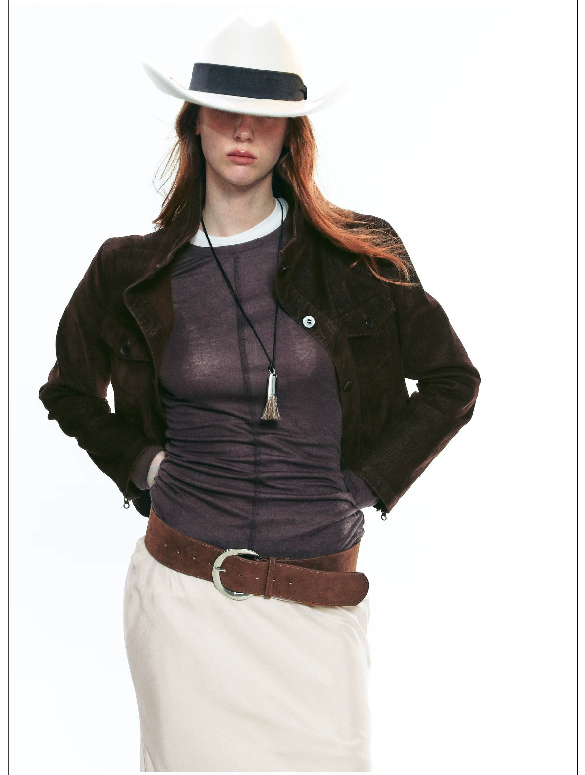 Corduroy Utility Trucker Jacket