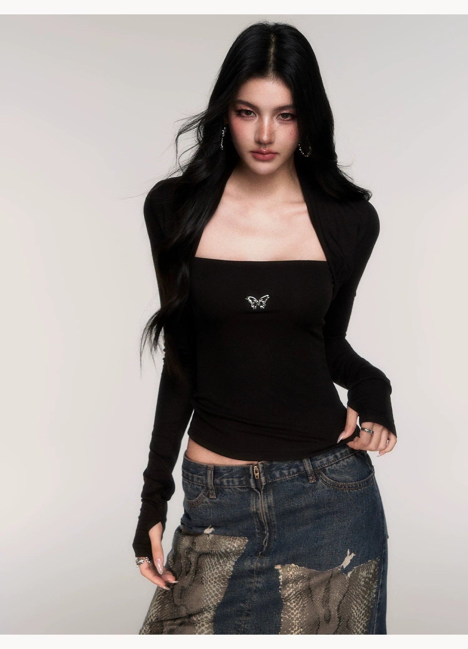 Flutter Embrace Knit Top