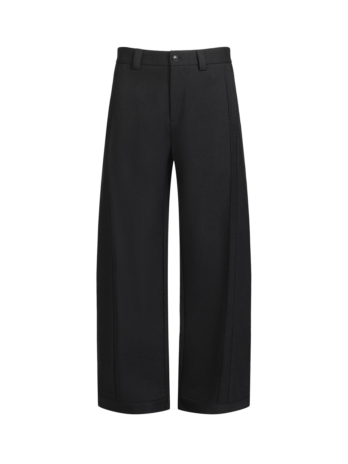 Dorian Pleated Wide-Leg Tailored Trousers