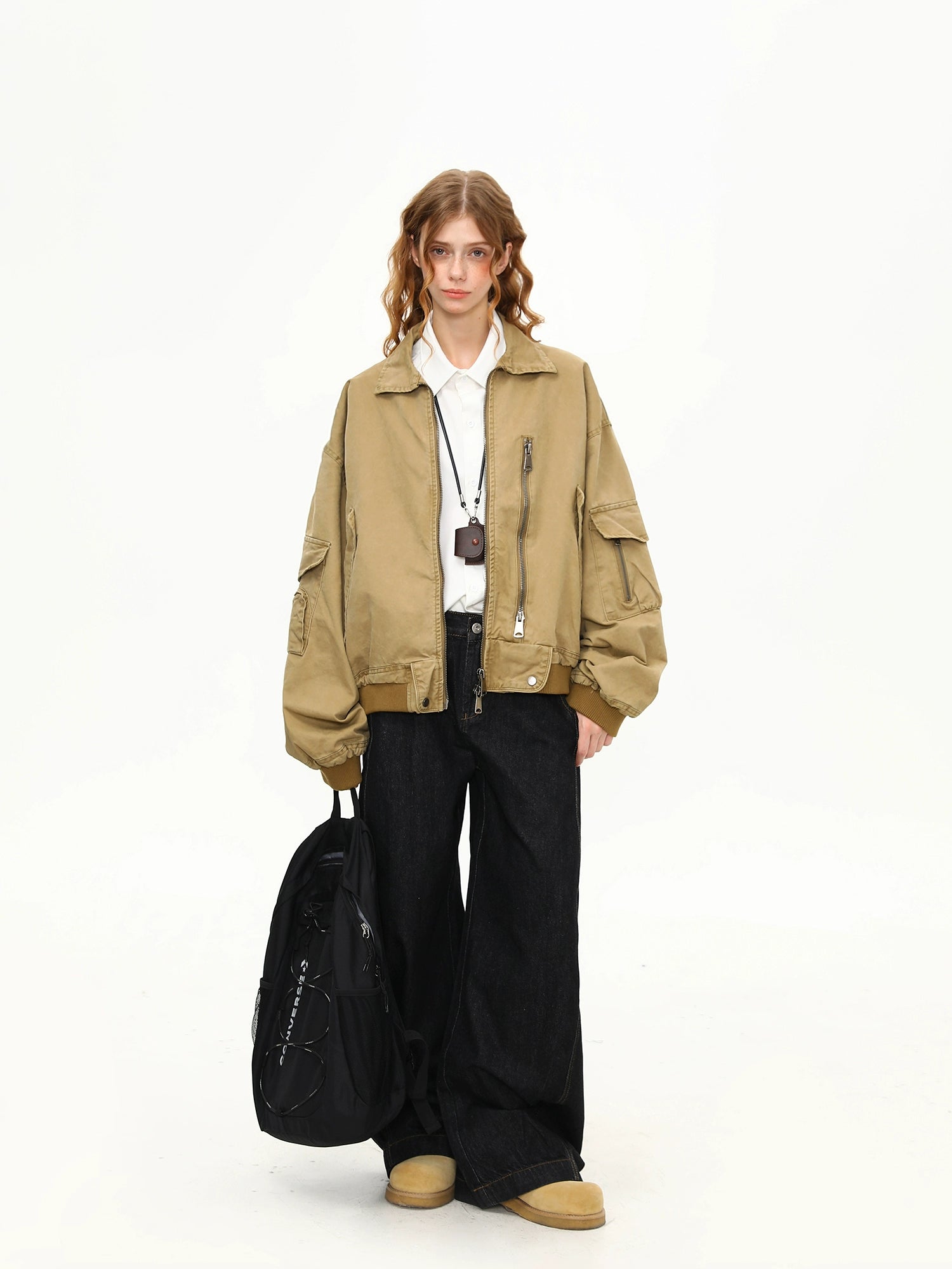 Desert Patrol Utility Bomber Jacket