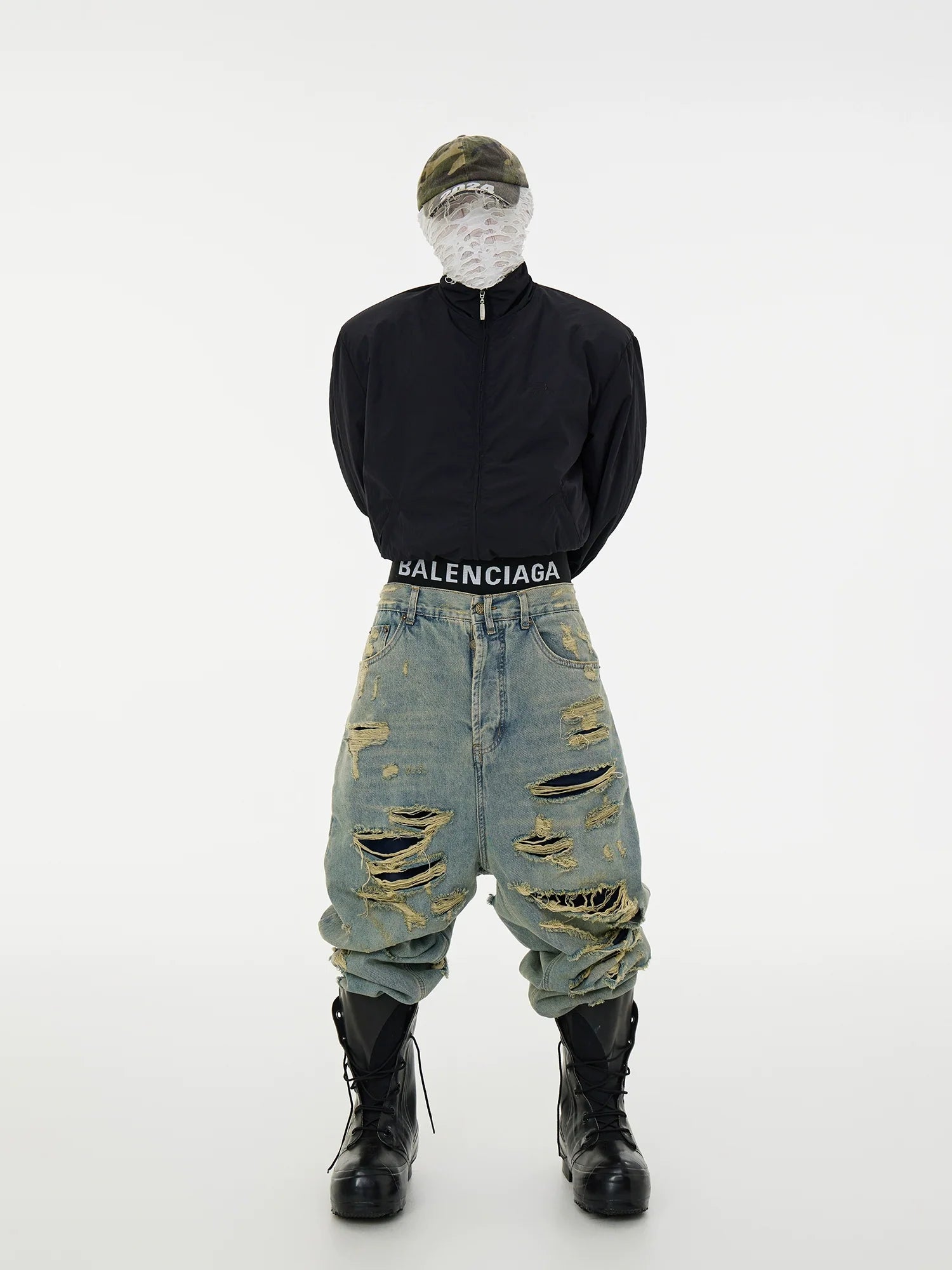 Extreme Destroyed Vintage Baggy Jeans