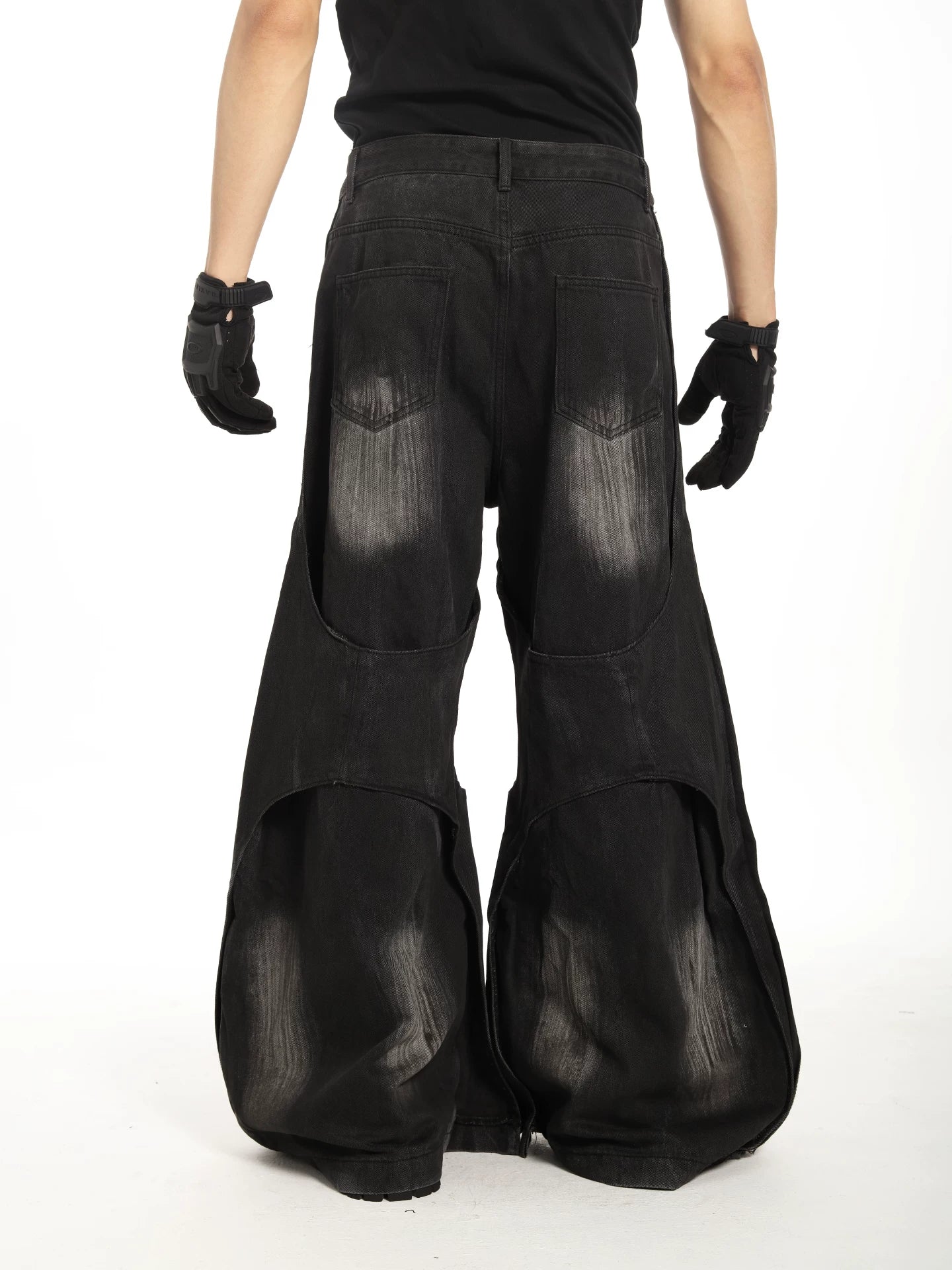 Riftcore Shredded Super-Flare Jeans