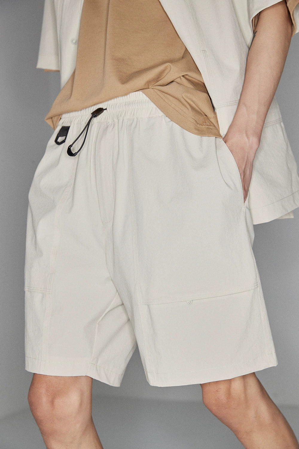 Drawstring Chino Shorts