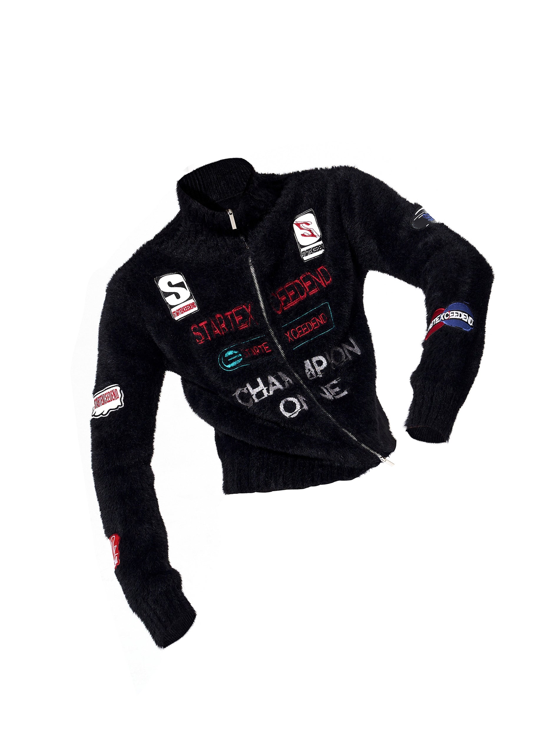 Startex Champion Fuzzy Track Zip-Up