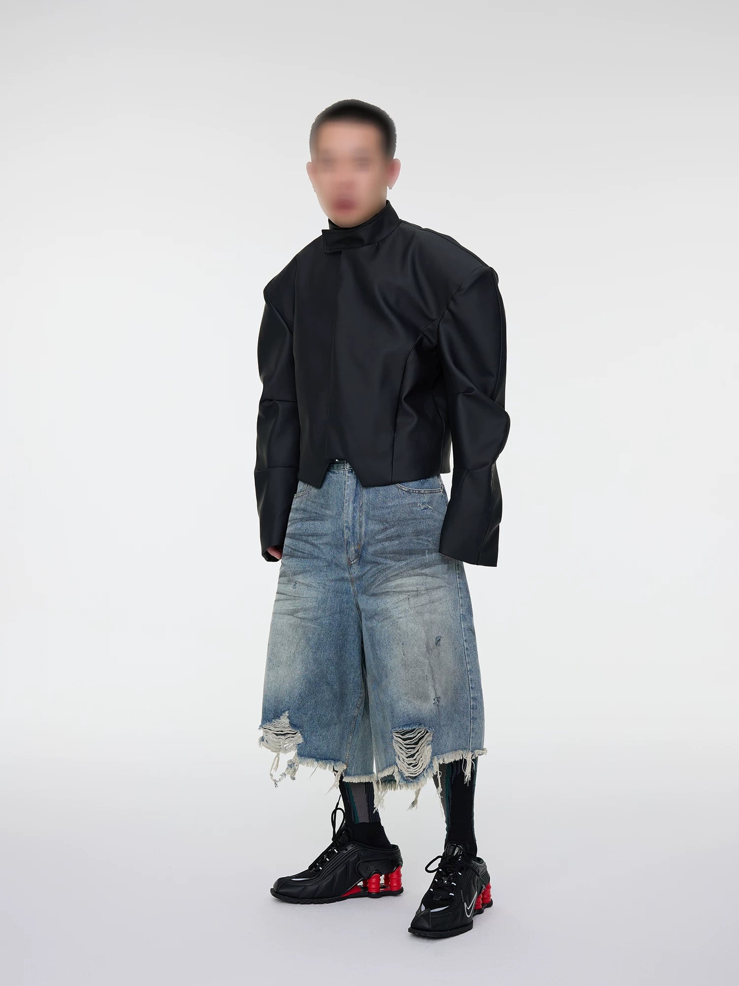 Quarry Ruin Cutoff Denim Shorts