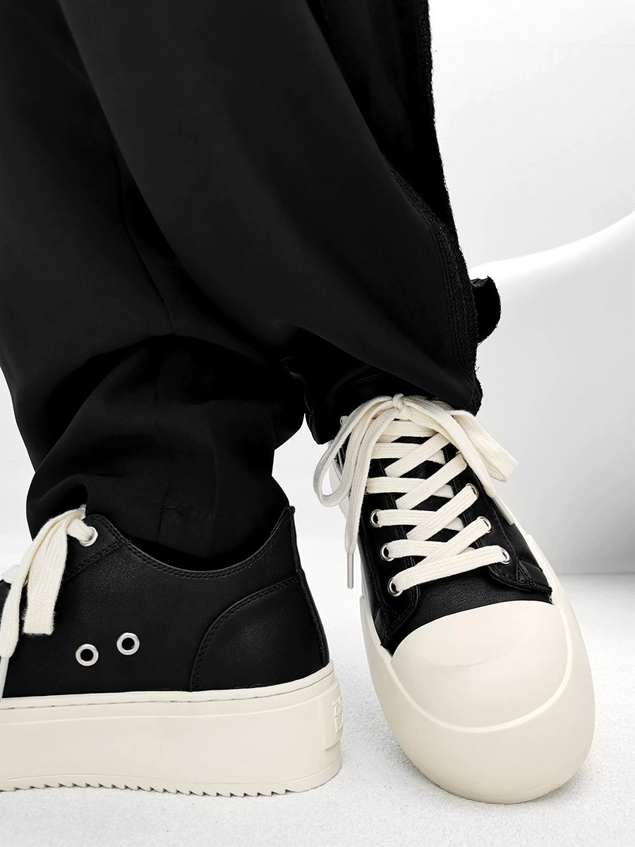 Classic Chunky Platform Low Top Sneakers