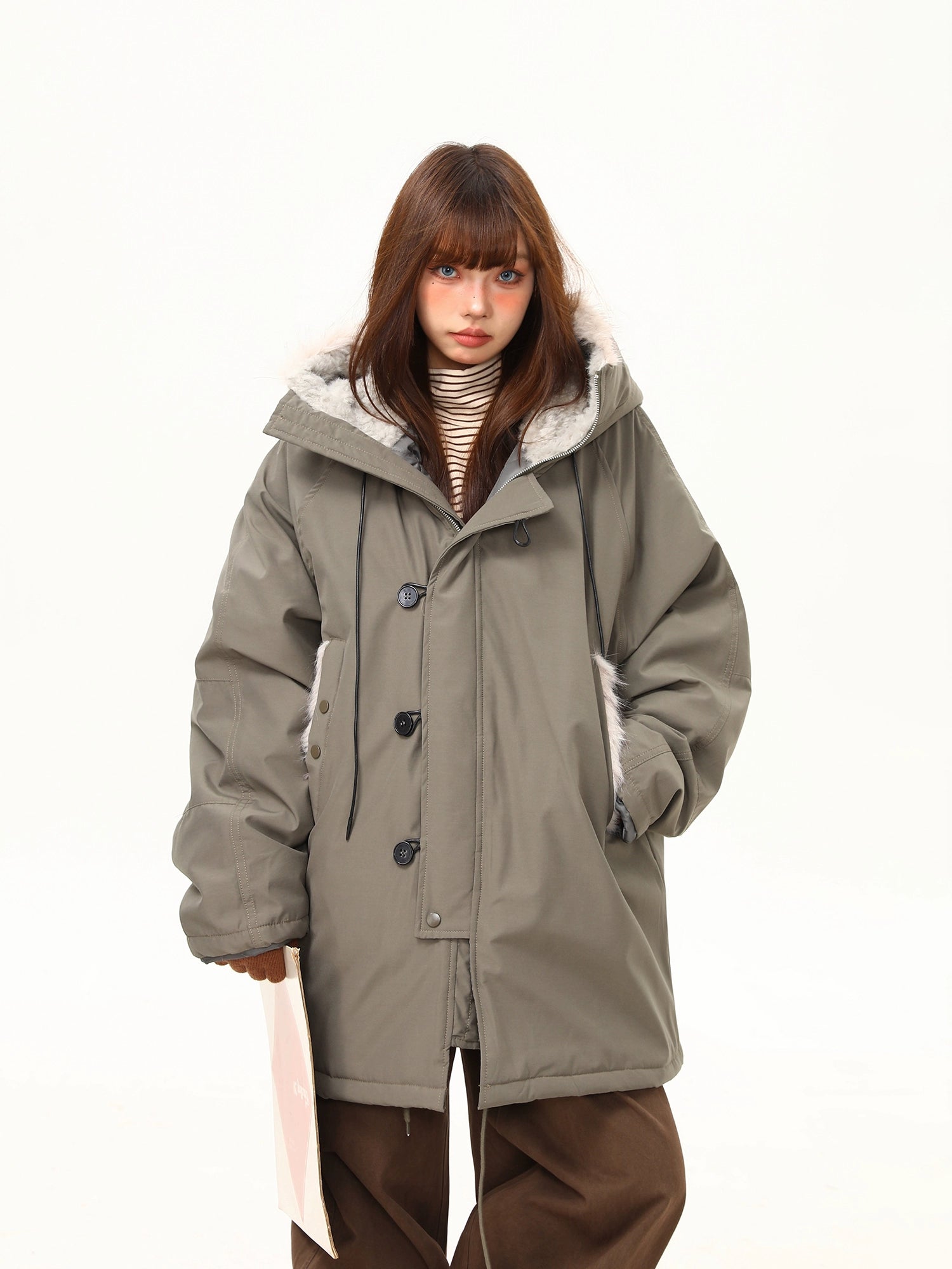 Frosted Sage Snuggle Parka