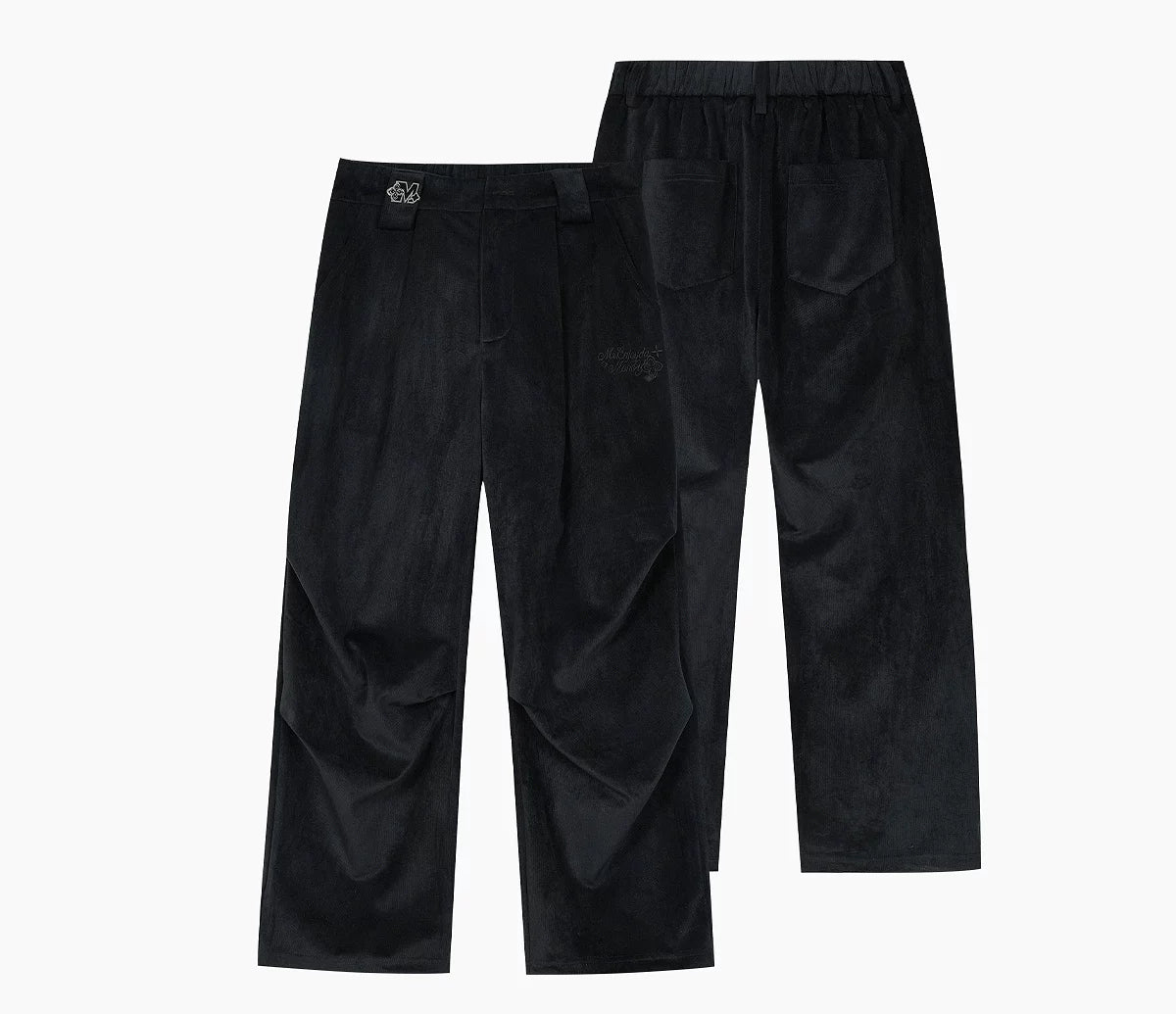 Archive Pleated Wide-Leg Trousers