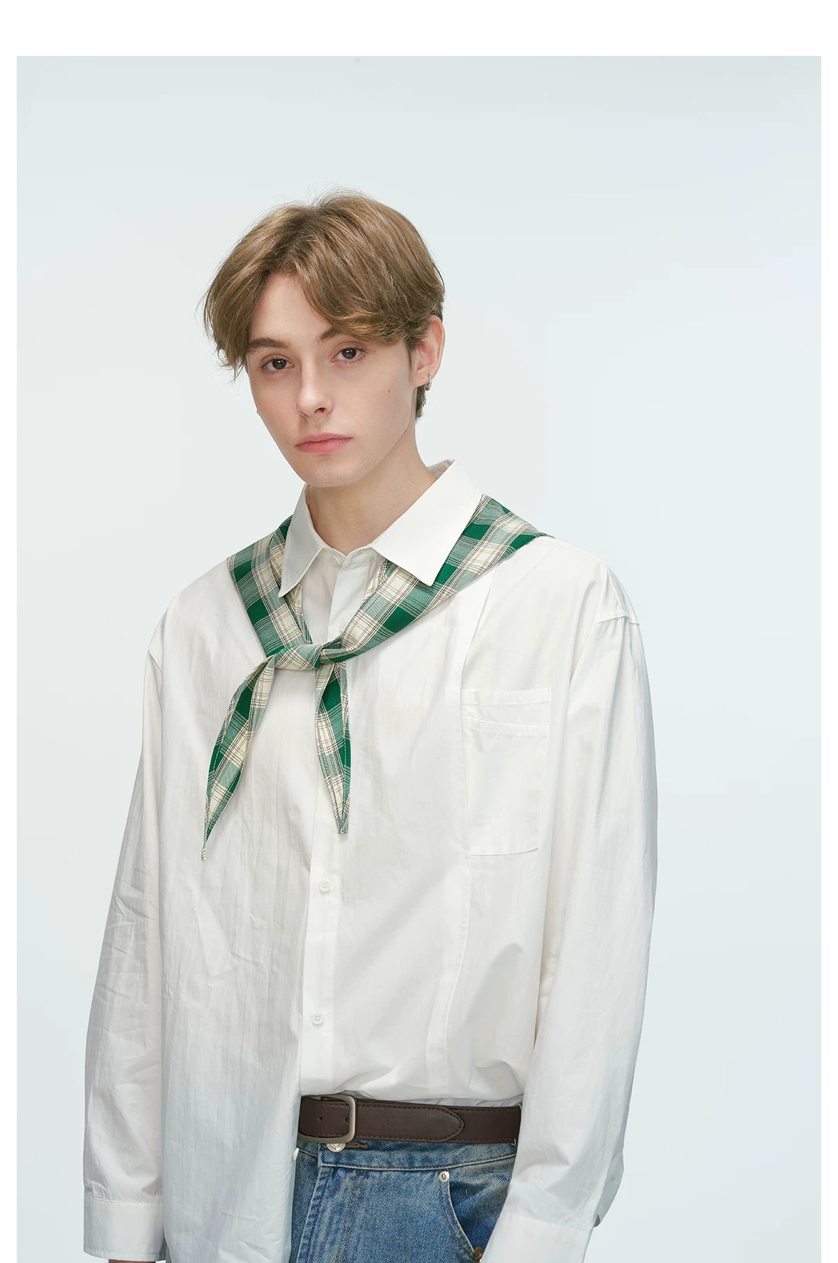 MonoFrame Relaxed Poplin Shirt