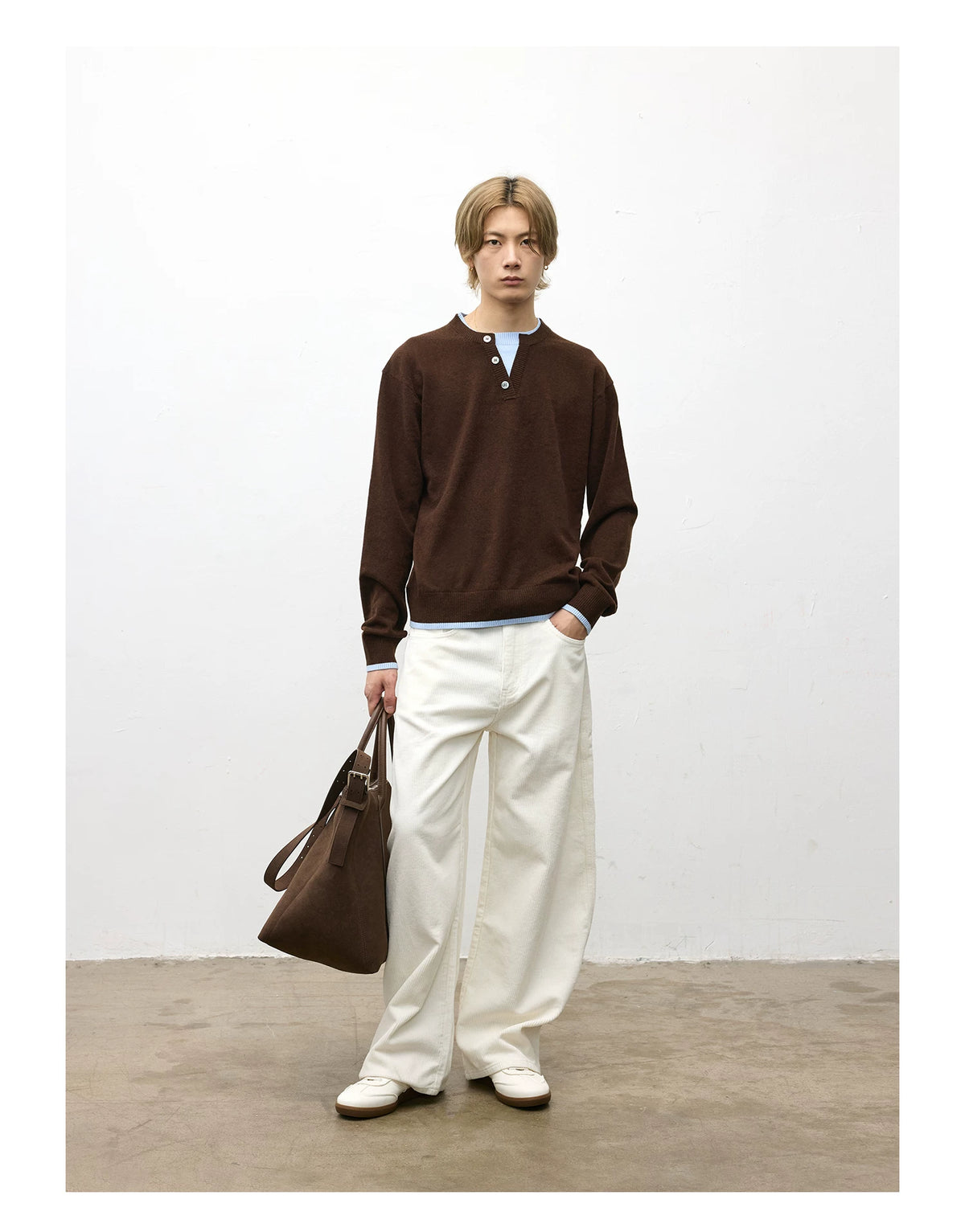 Marlow Wide-Leg Corduroy Trousers