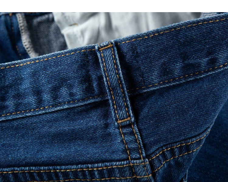 Deep Indigo Wide-Leg Jeans