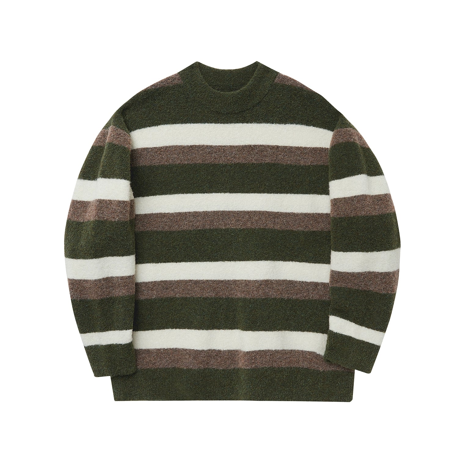 Tri-Color Stripe Sweater