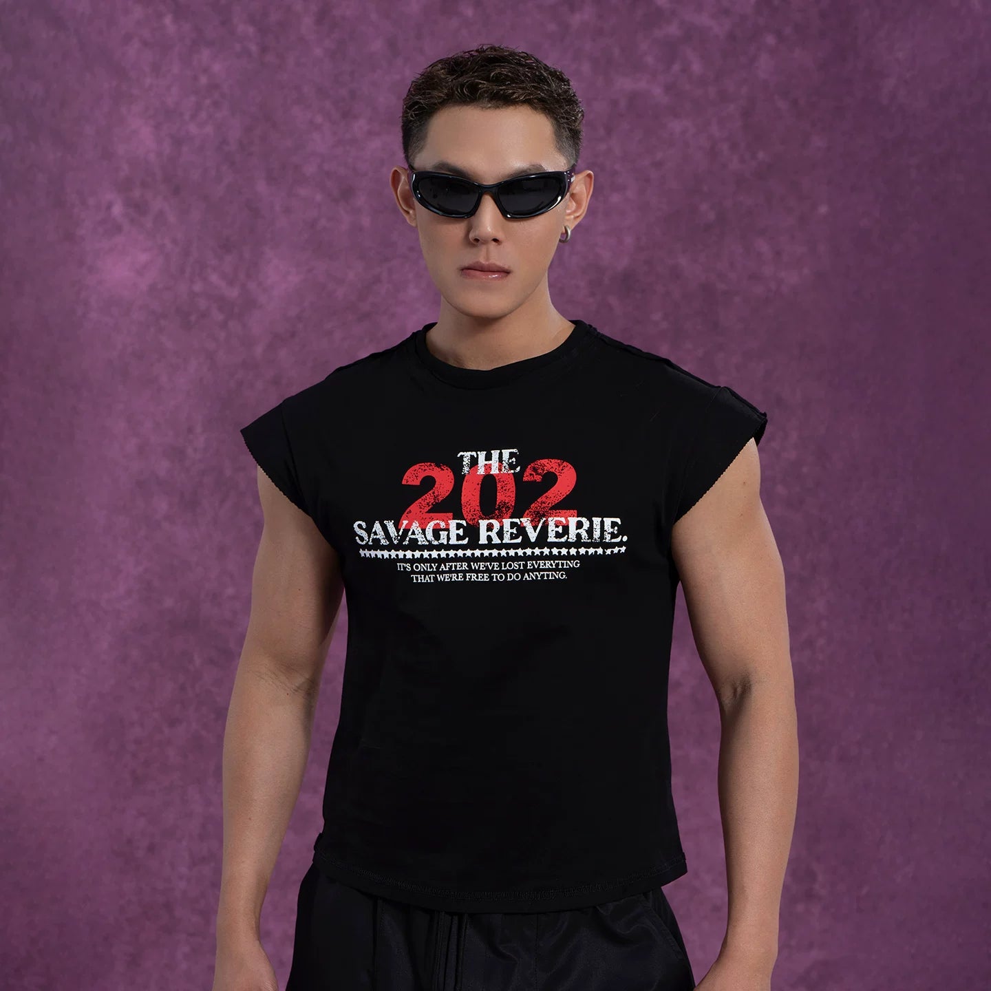 202 Savage Reverie Cutoff Tee
