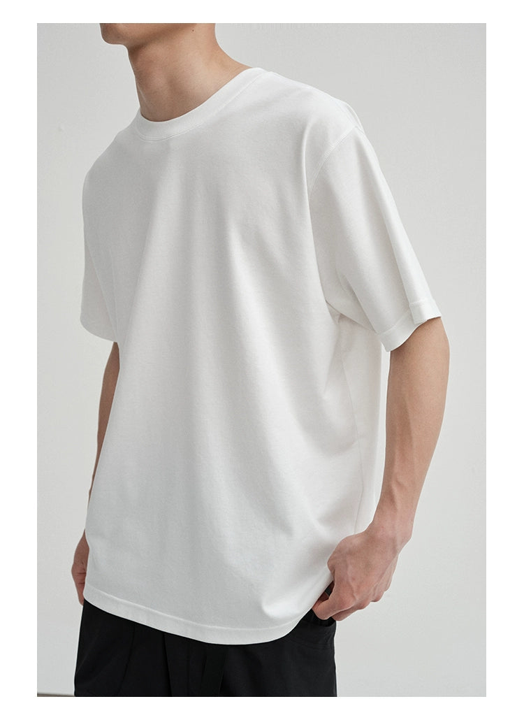 Basic Crew Neck Standard T-Shirt