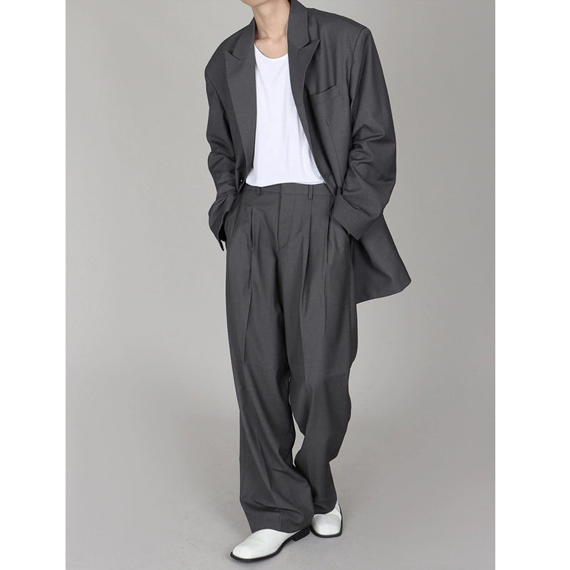 Oversized Relaxed Fit Suit and Trouser