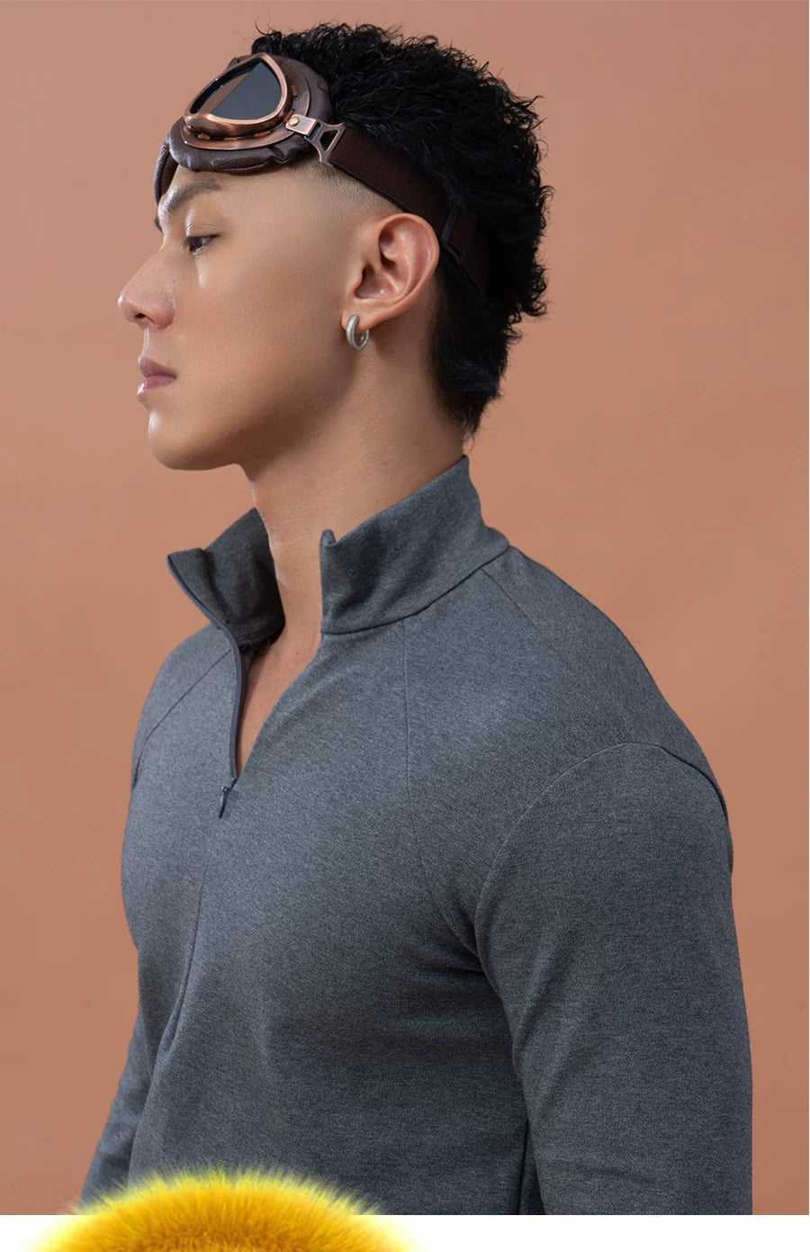 Aviator Sleek Stretch Quarter-Zip Top