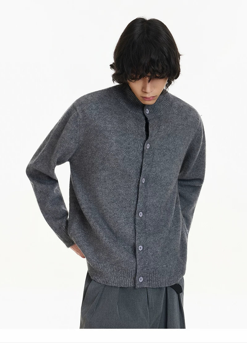Slate Core Knit Cardigan