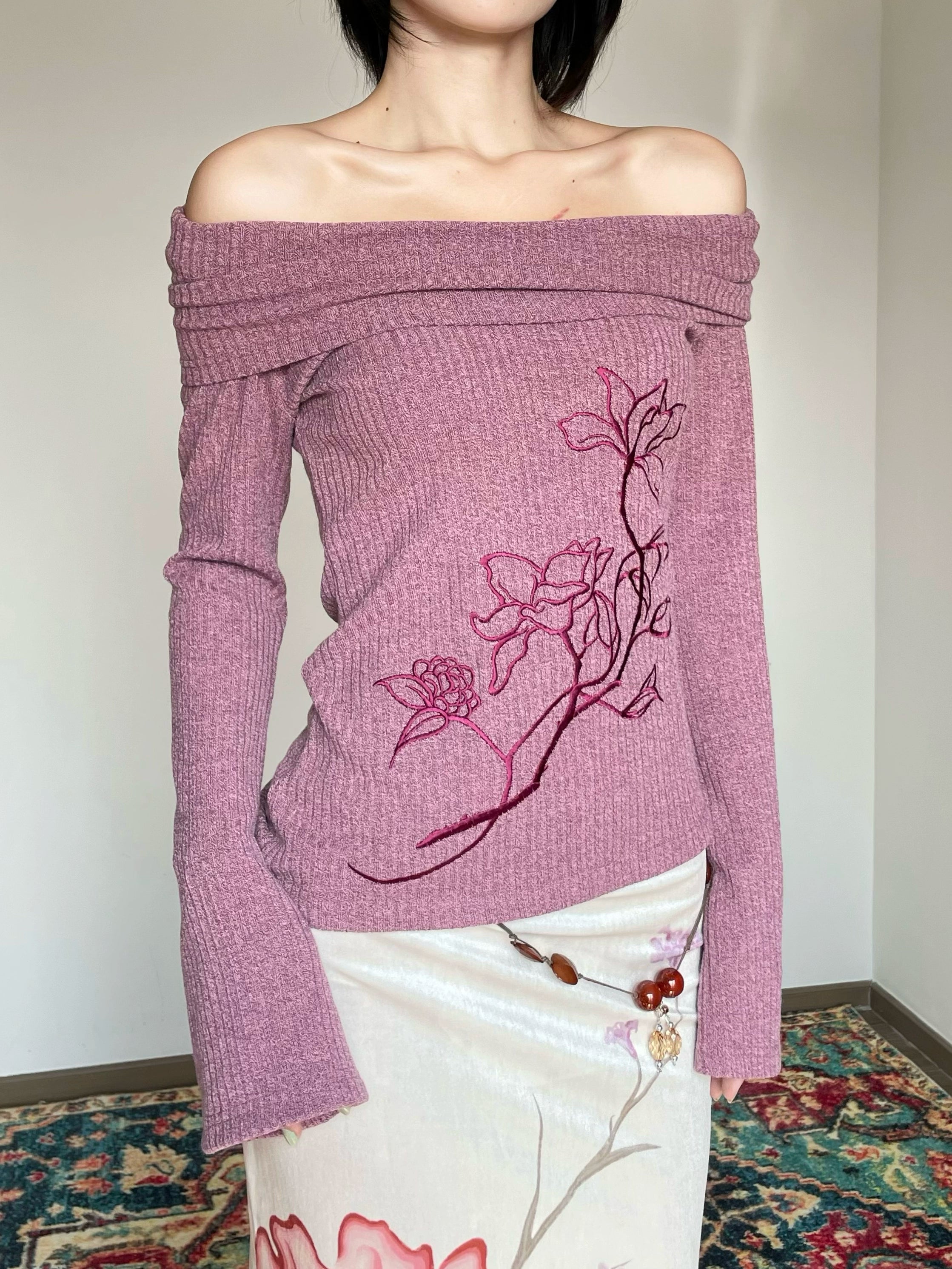 Lotus Cowl Sweater