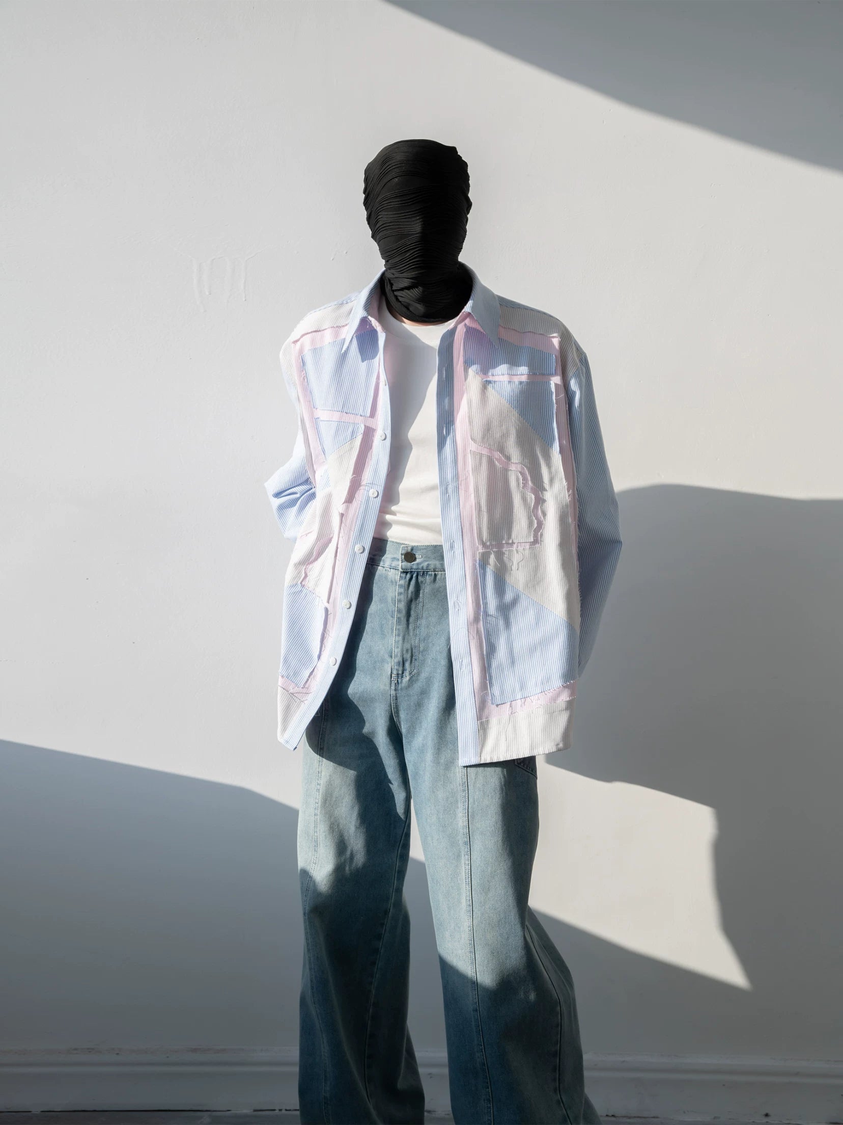 Candy Prism Patchwork Stripe Shirt