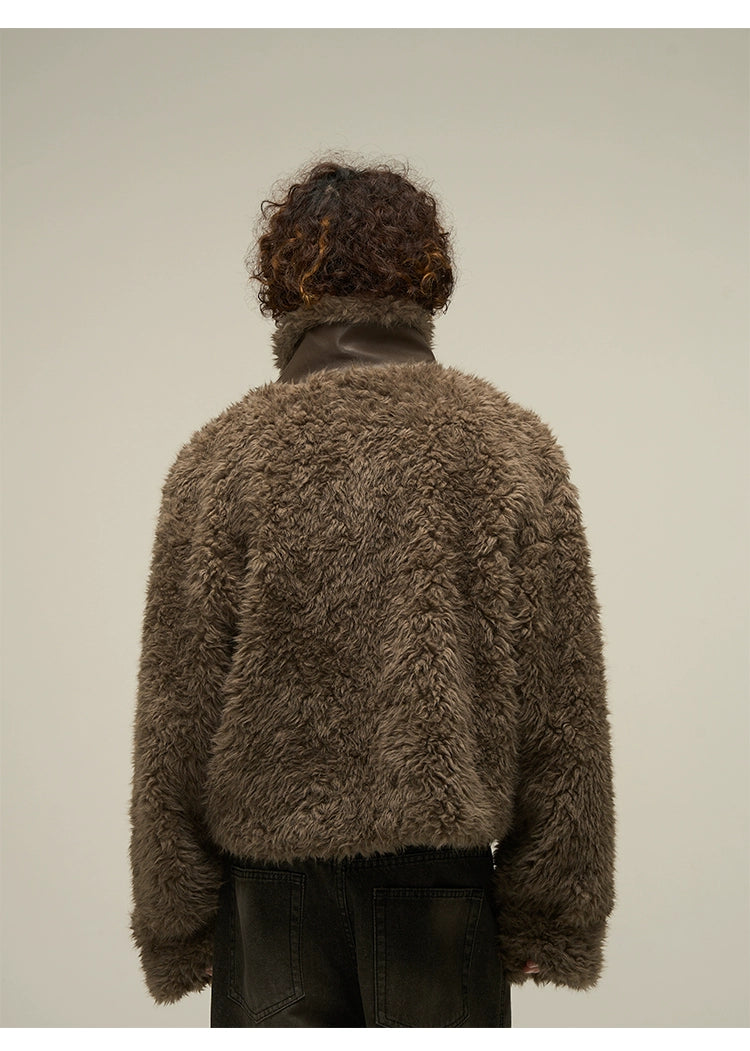 Mocha Cloud Shearling Jacket