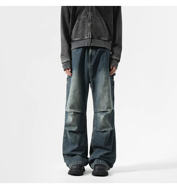 Dusk Fade Carpenter Balloon Jeans