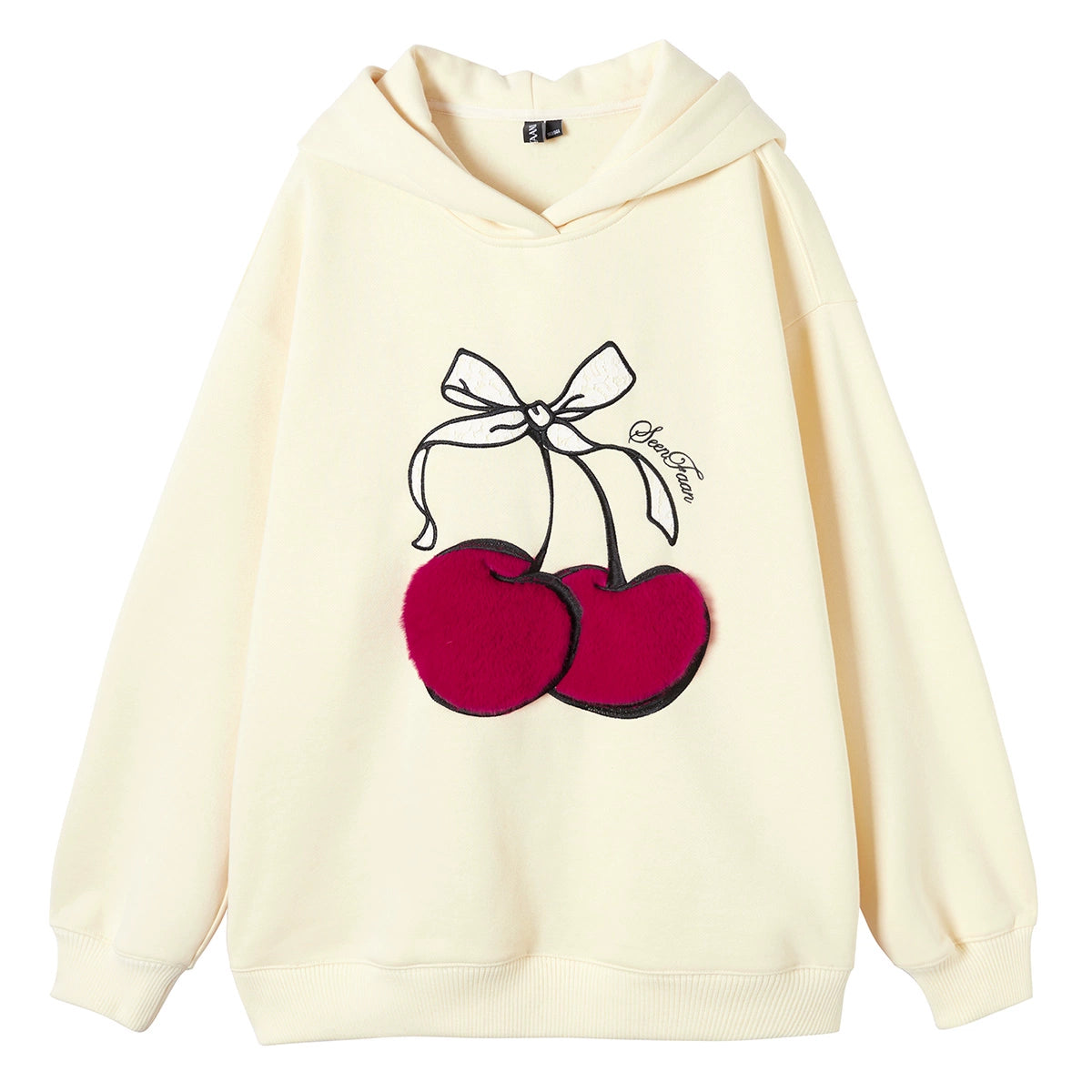 Cherry Bow Knit Sweater