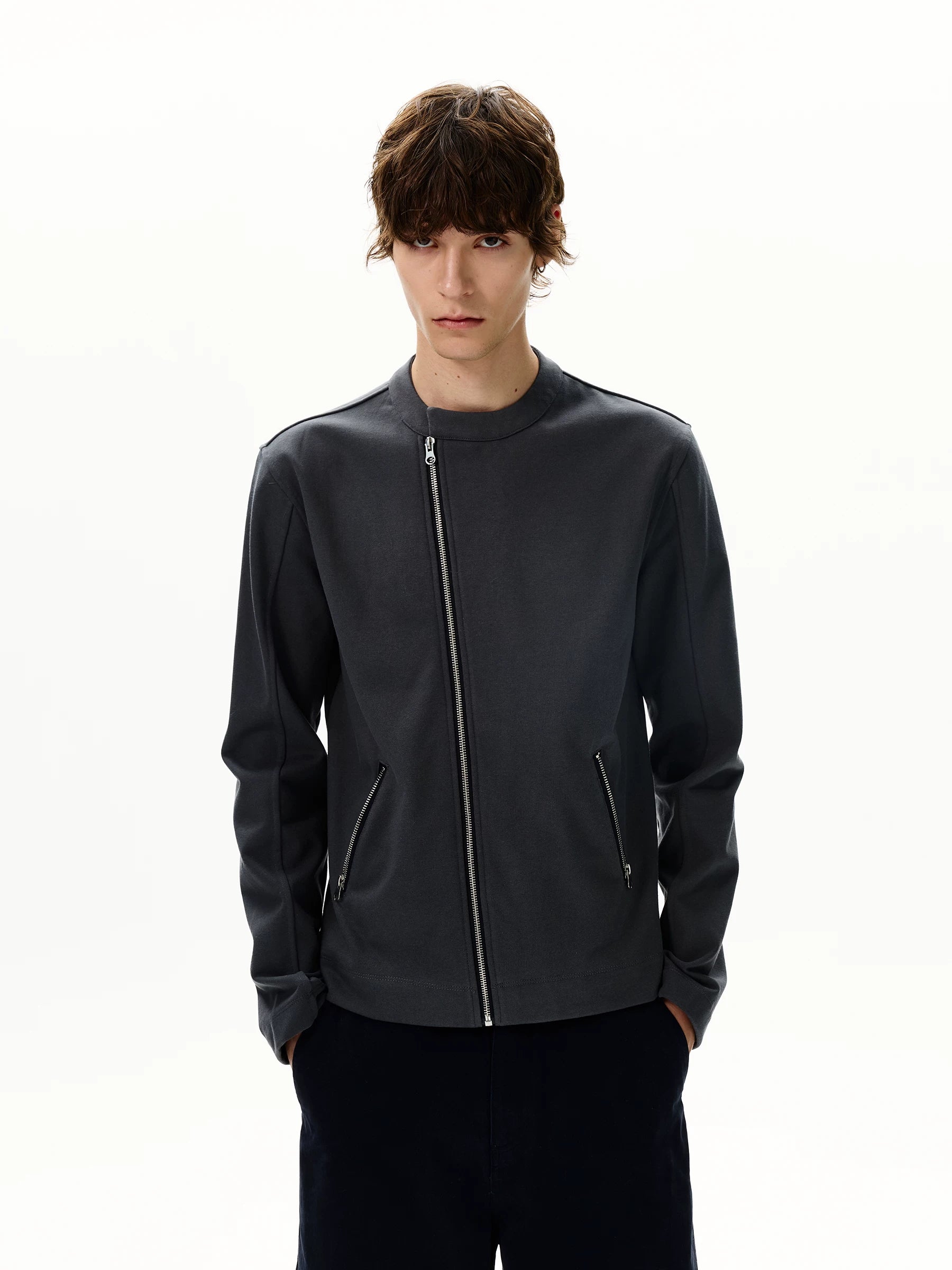 MonoRail Zip-Front Minimal Track Jacket